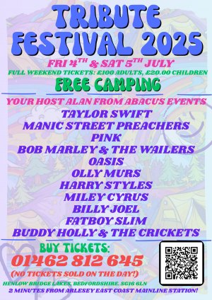 Henlow Bridge Lakes Tribute Festival